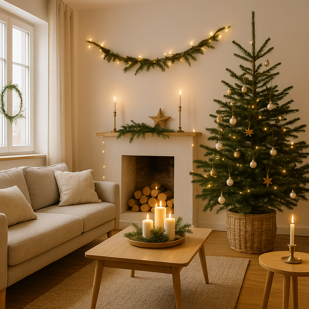 Weihnachtsdeko skandinavisch: Farben, die Gemütlichkeit zaubern