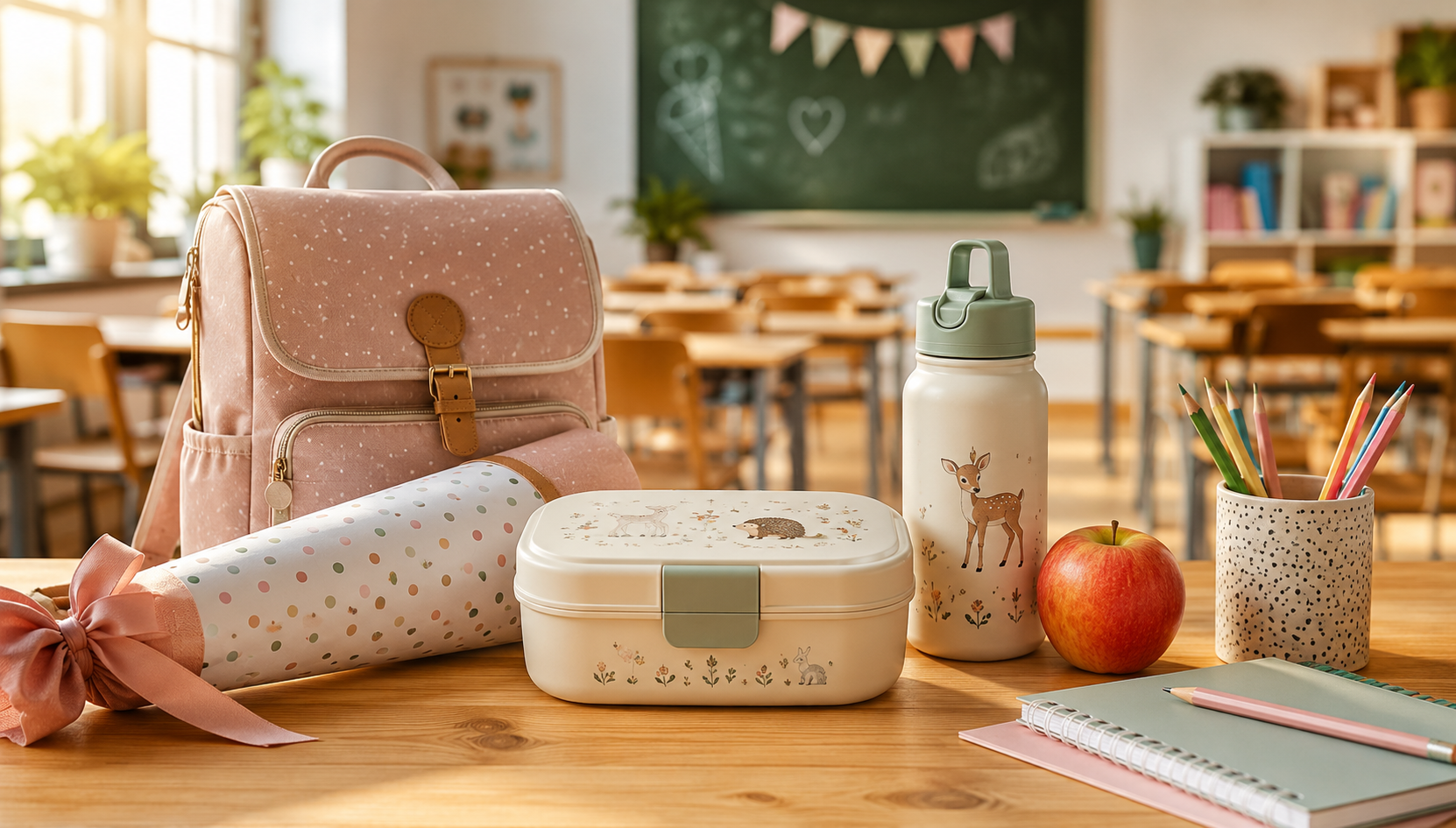 Schulstart 2026: Die schönsten Brotboxen & Trinkflaschen für einen gelungenen Schulbeginn 🎒🍎
