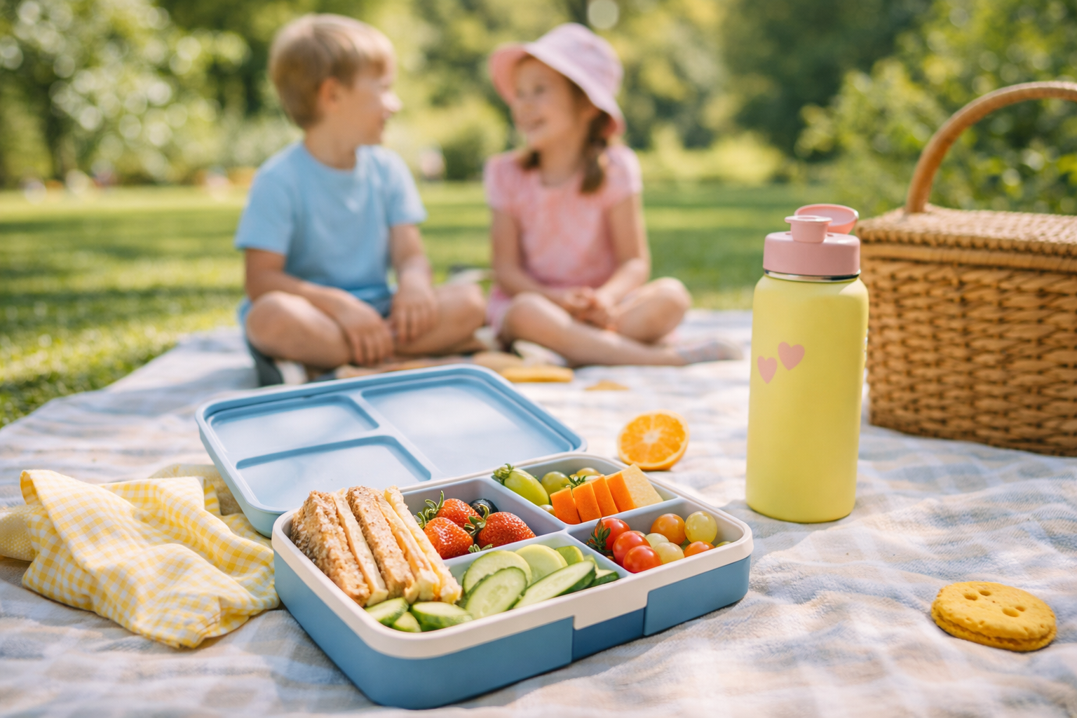 Lunchbox Kinder Ideen: Die perfekte Lunchbox für Picknick, Spielplatz & Ausflüge