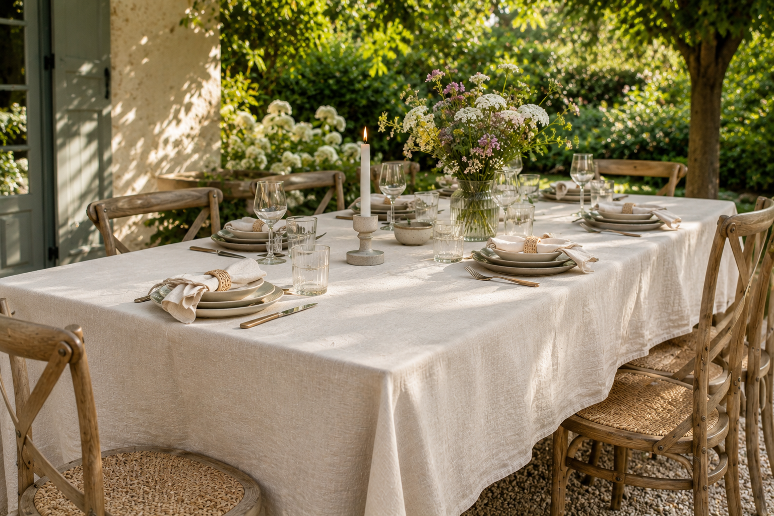 Tischdecken: So wird dein Esstisch zur Sommer-Oase bei der nächsten Gartenparty 🌿☀️