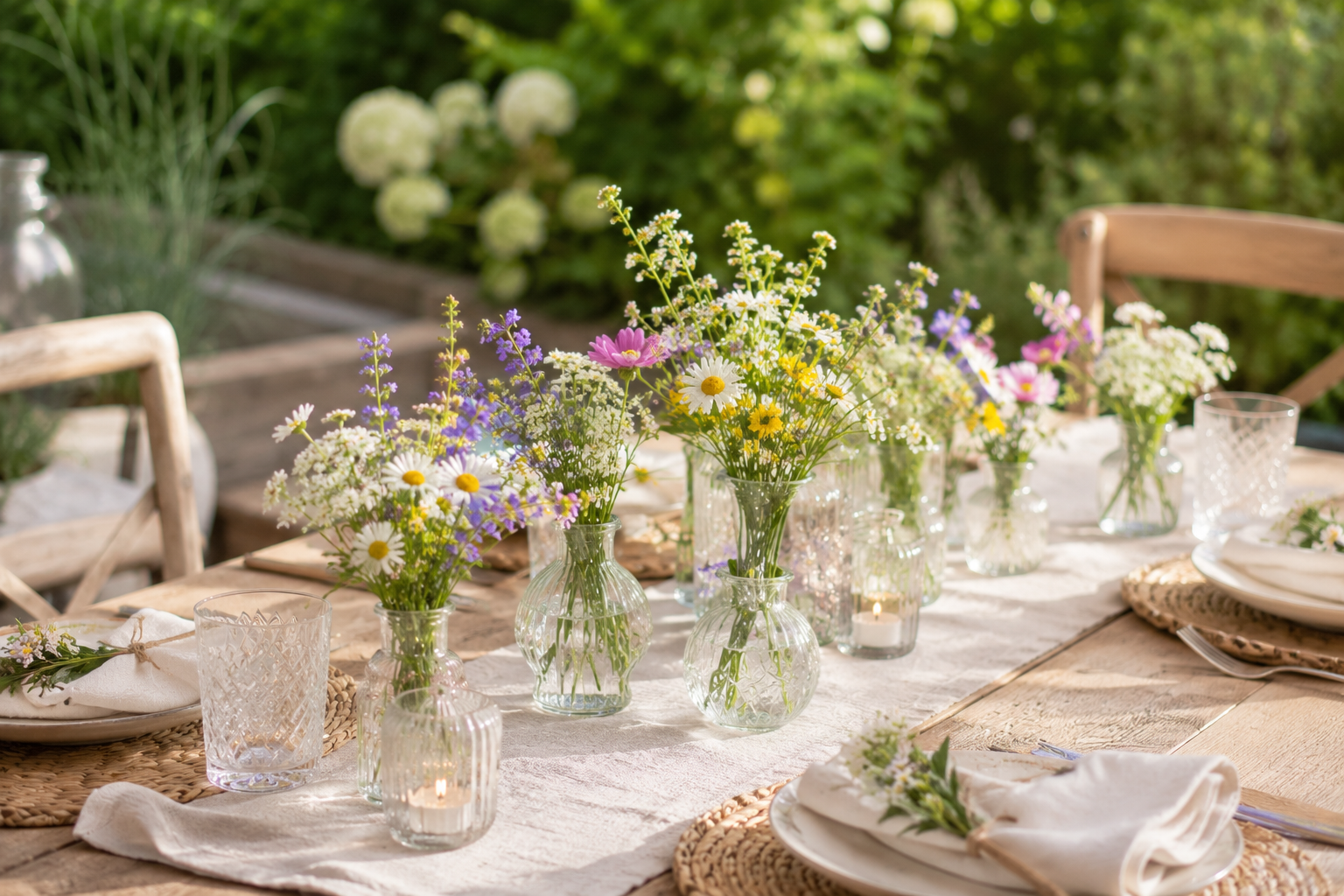 Sommerliche Blumensträuße in Vasen: So bringst du Balkon, Terrasse und Garten zum Blühen 🌸☀️