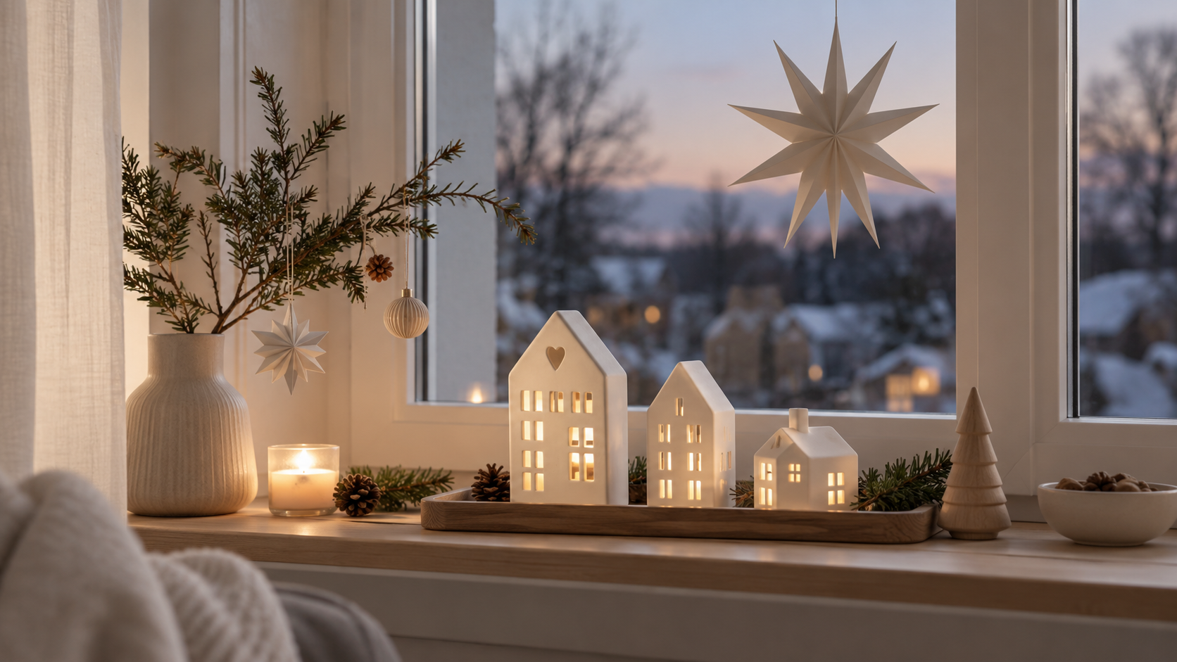 Weihnachtsdeko Fenster: 12 wunderschöne Ideen für eine gemütliche Adve – Bertine