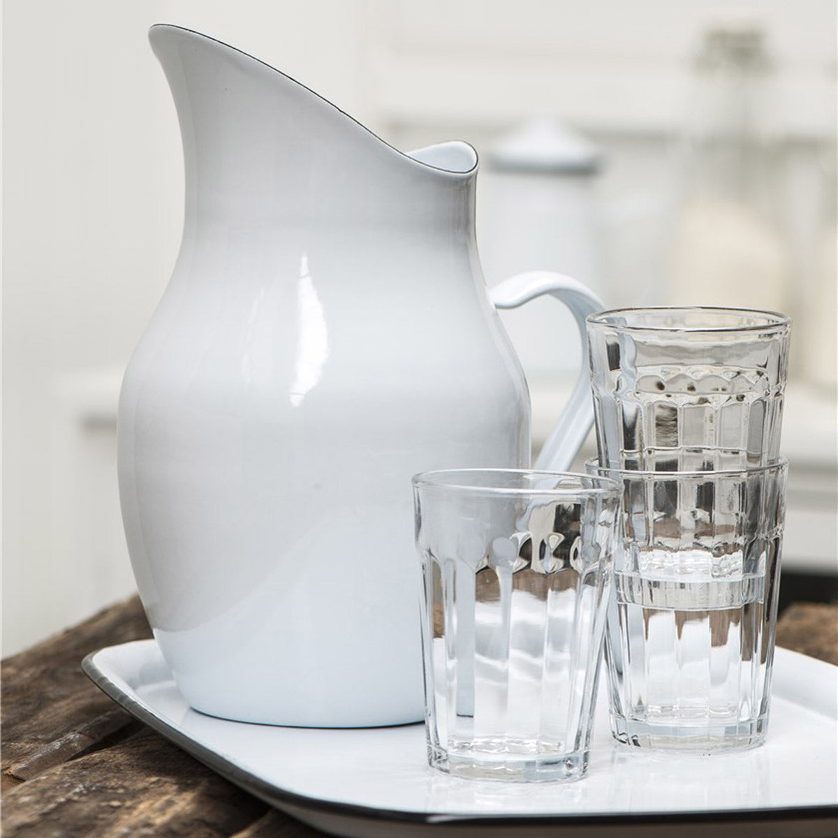 Kanne "Emaille" (Weiß) Ib Laursen