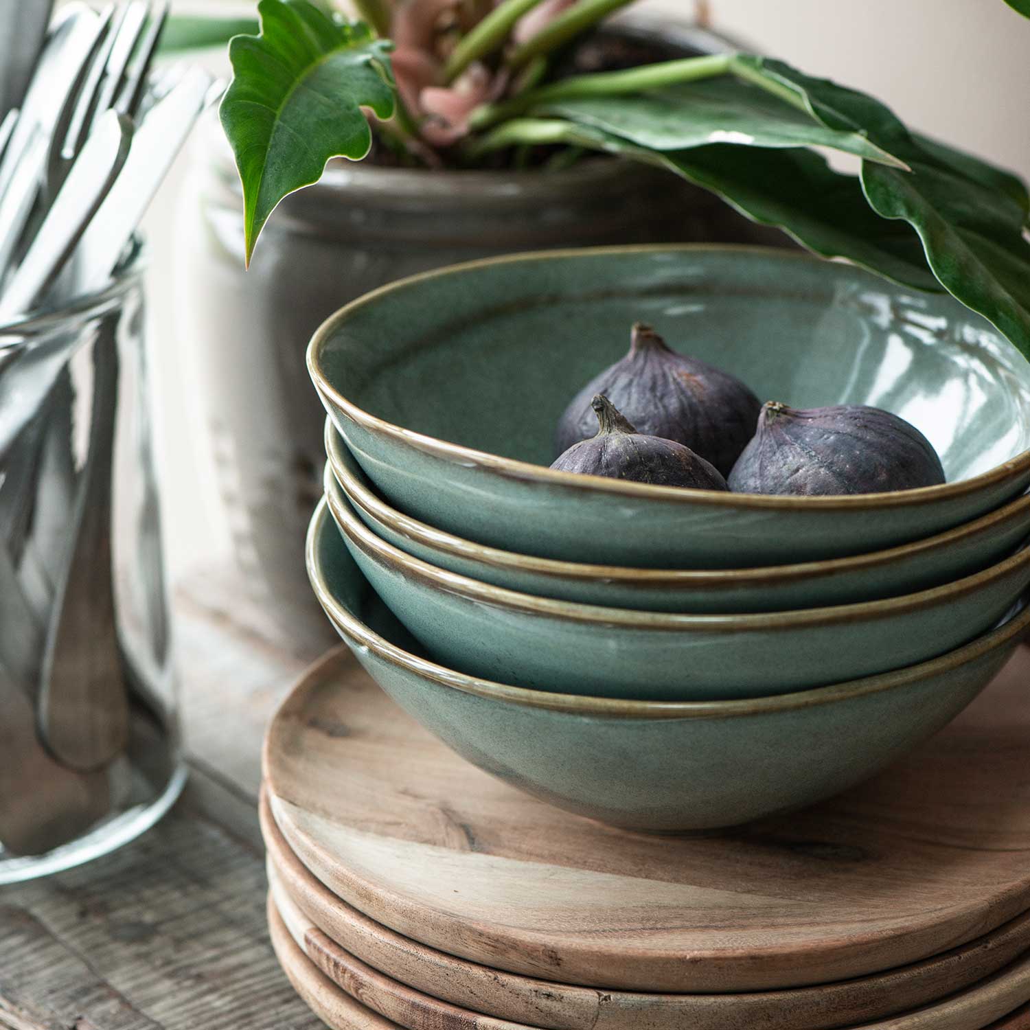 Schale "Dunes" (Light Blue) Ib Laursen