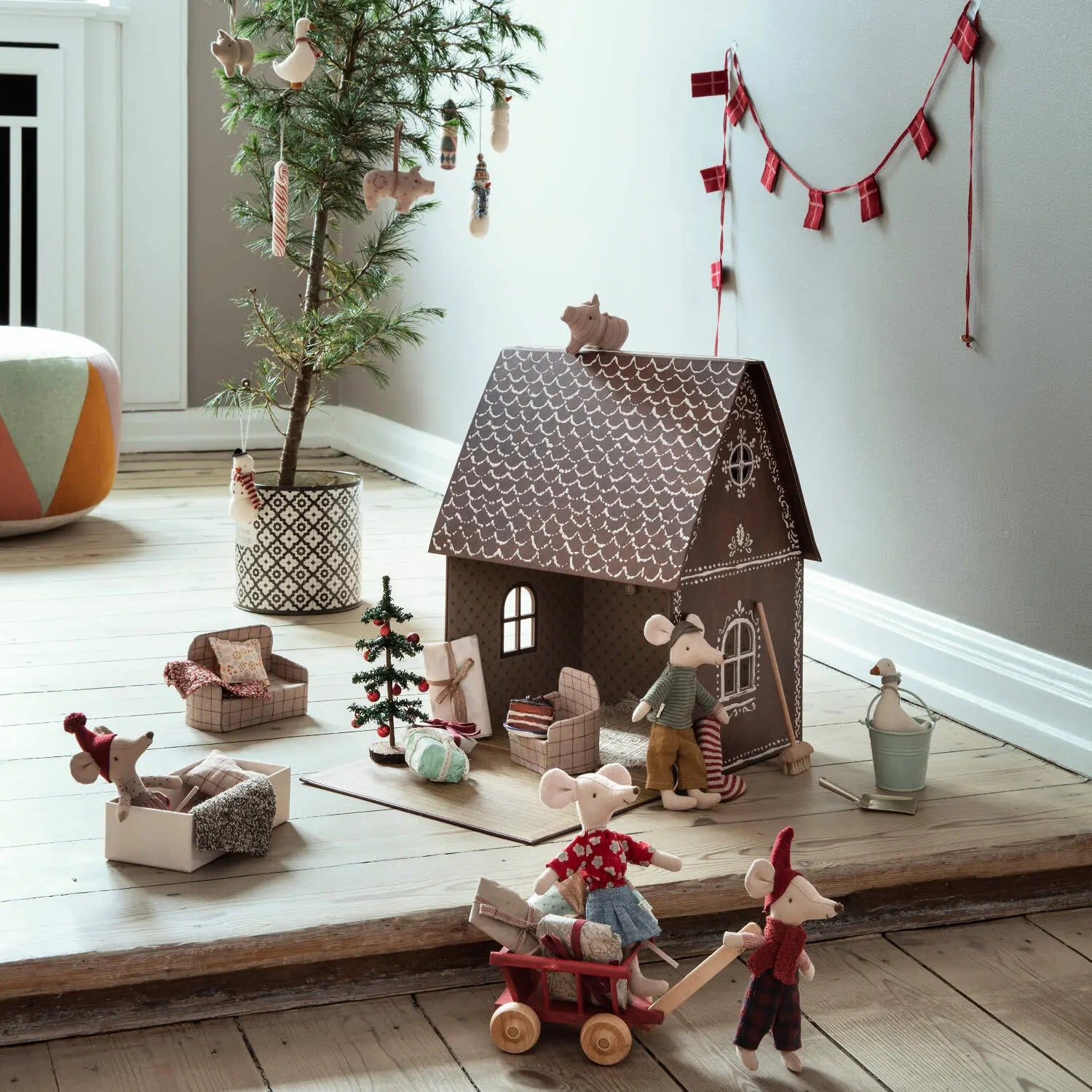 Besen-Set - Besen plus Kehrschaufel Maileg