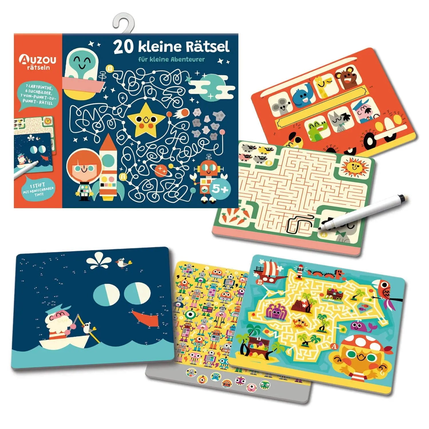 20 kleine Rätsel für kleine Abenteurer