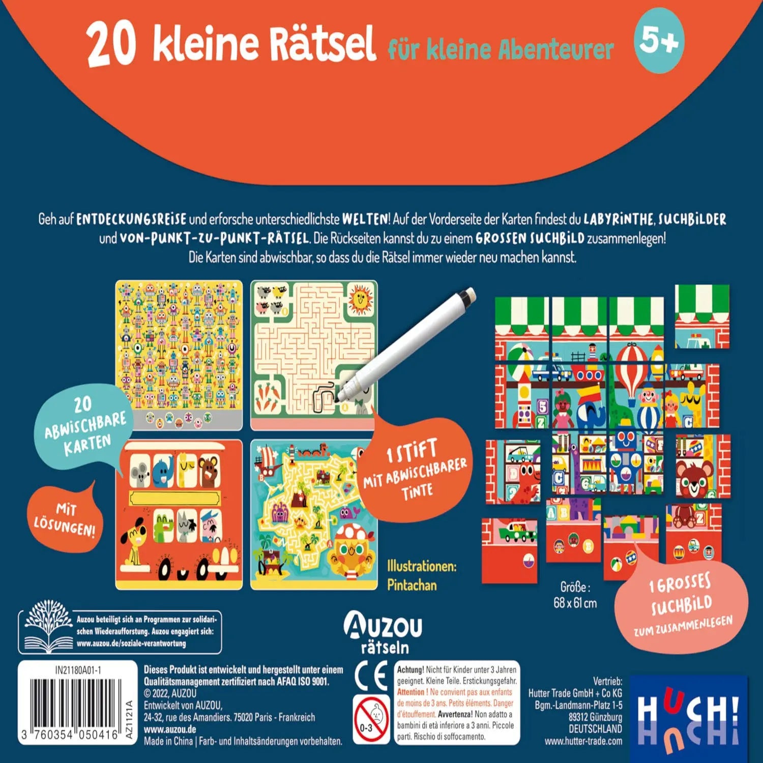 20 kleine Rätsel für kleine Abenteurer