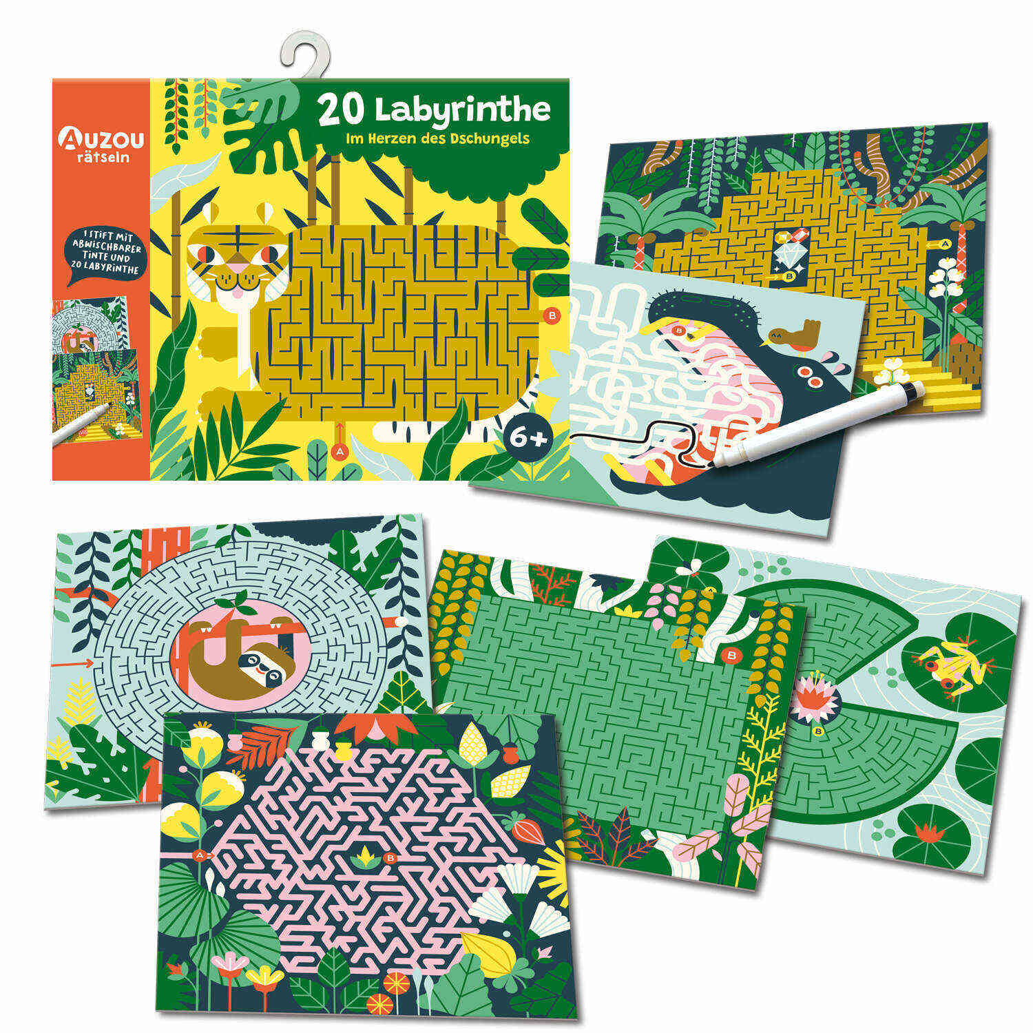 20 Labyrinthe im Herzen des Dschungels