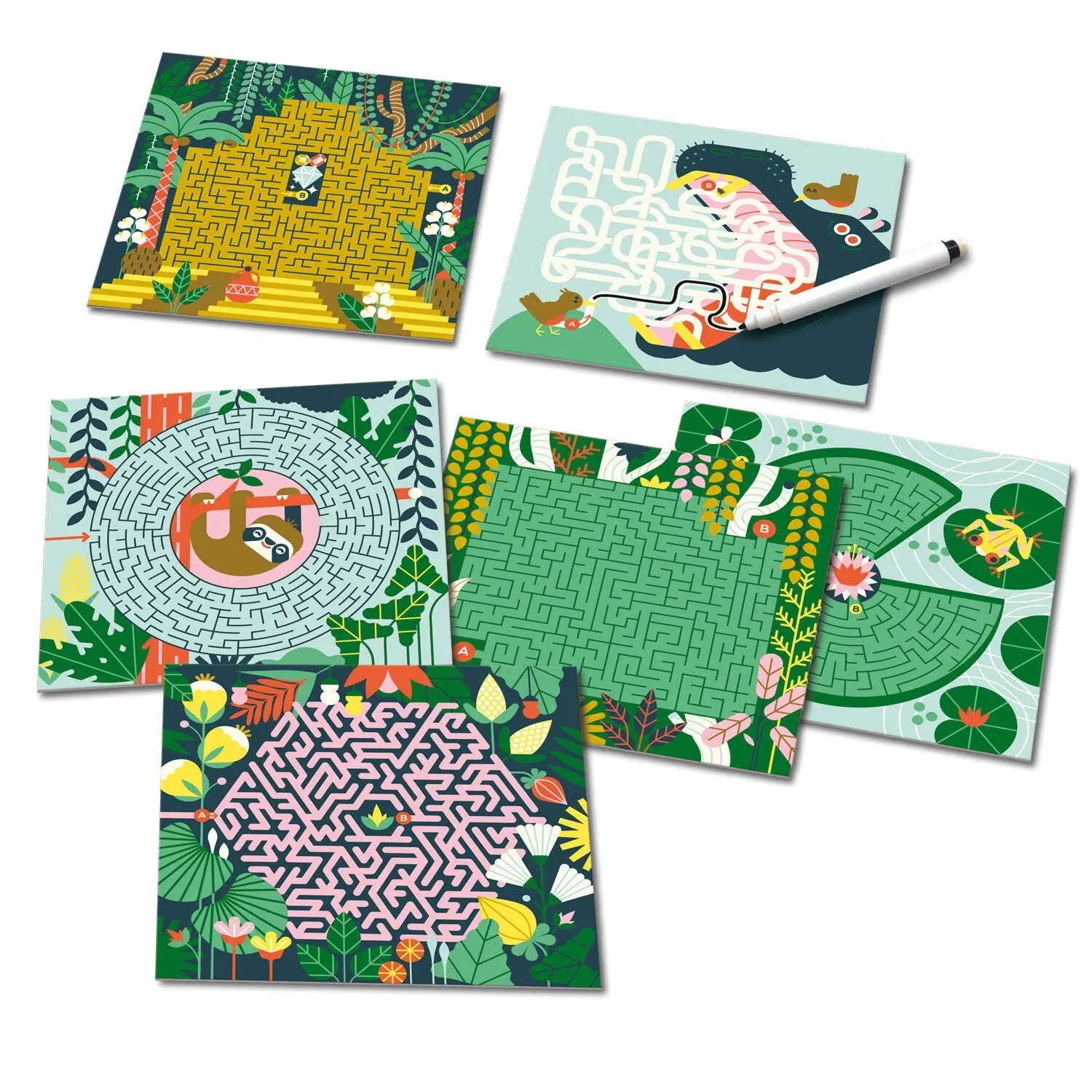 20 Labyrinthe im Herzen des Dschungels