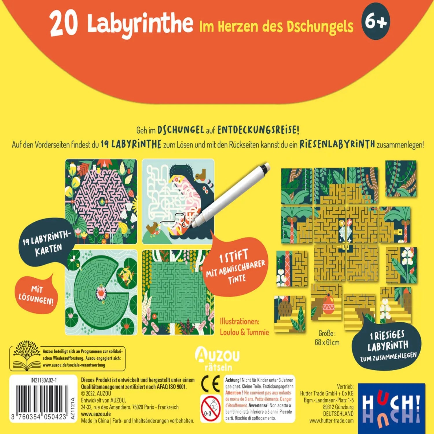 20 Labyrinthe im Herzen des Dschungels
