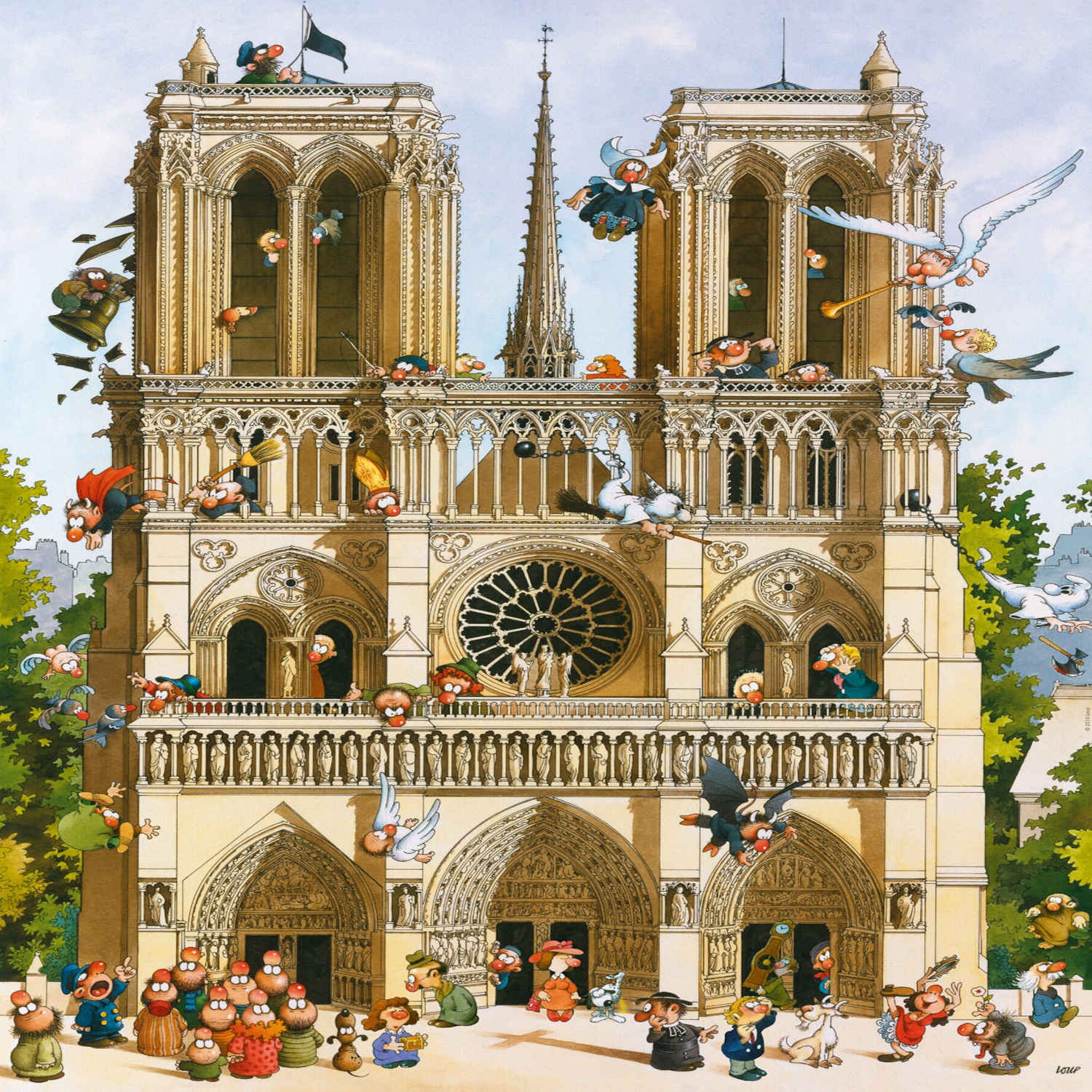 CUBICFUN - 3D Puzzle Notre-Dame de Paris 128 Teile: 3D Puzzles online CUBICFUN - 3D Puzzle Notre-Dame de Paris 128 Teile: 3D Puzzles online