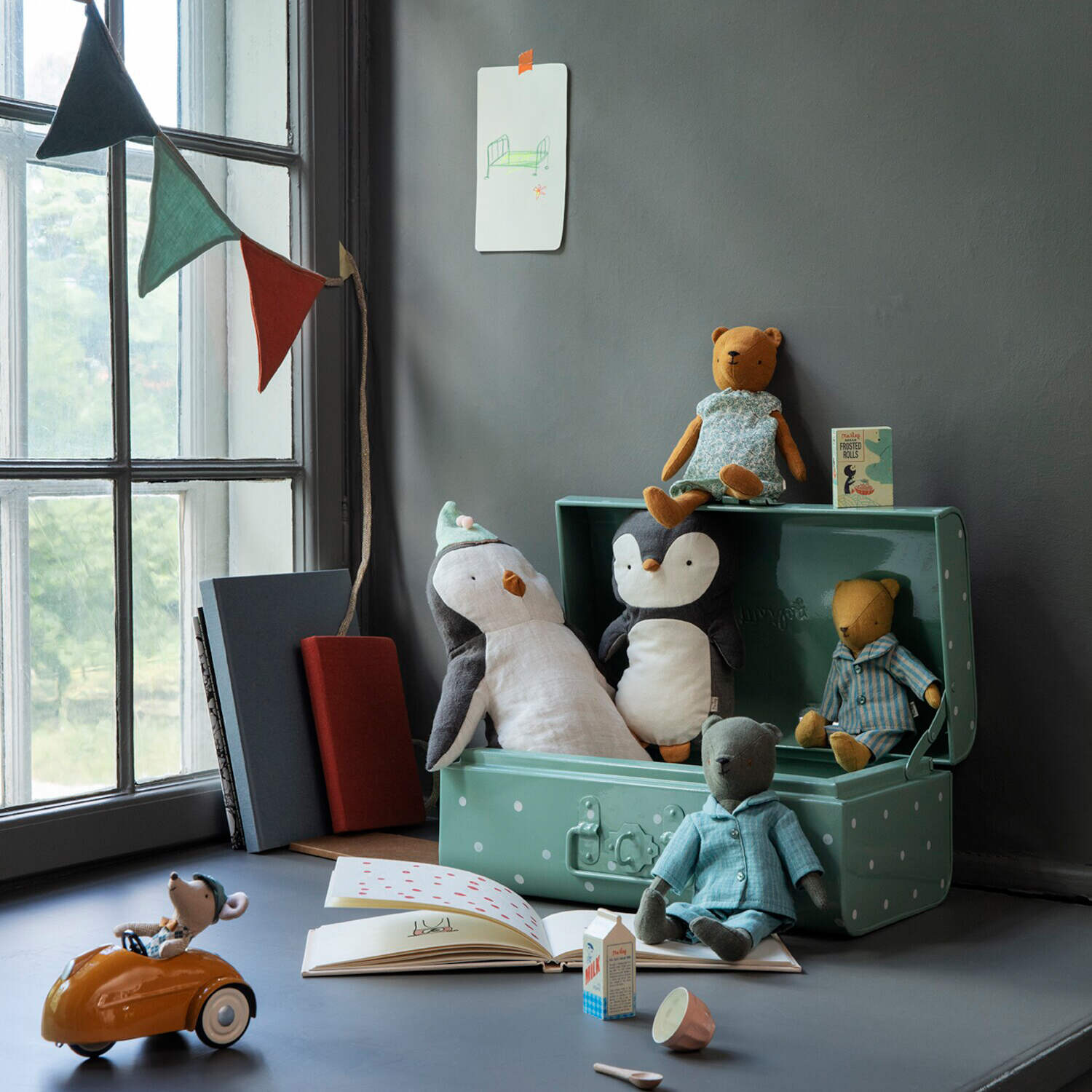 Pyjama für "Teddy-Papa" Maileg