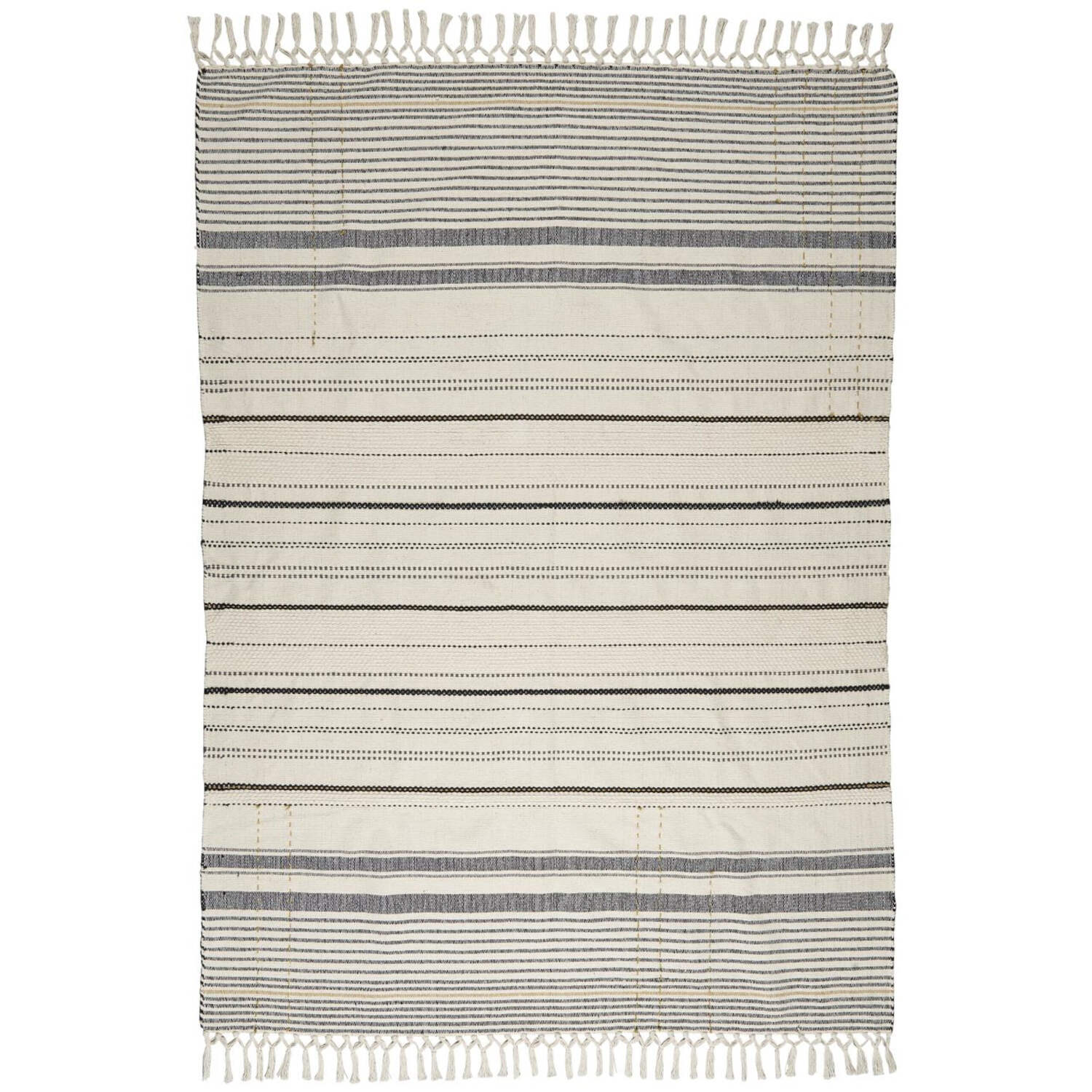 Teppich gestreift 120x180 cm (Natur) Ib Laursen