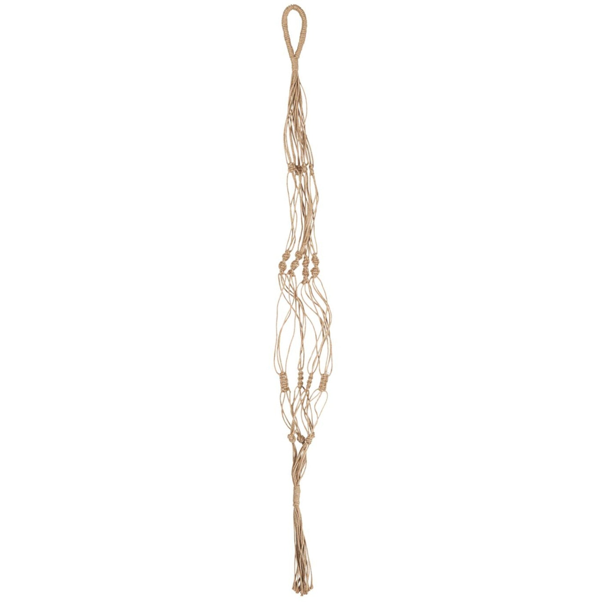 Hänger für Blumentopf aus Jute (Braun) Ib Laursen