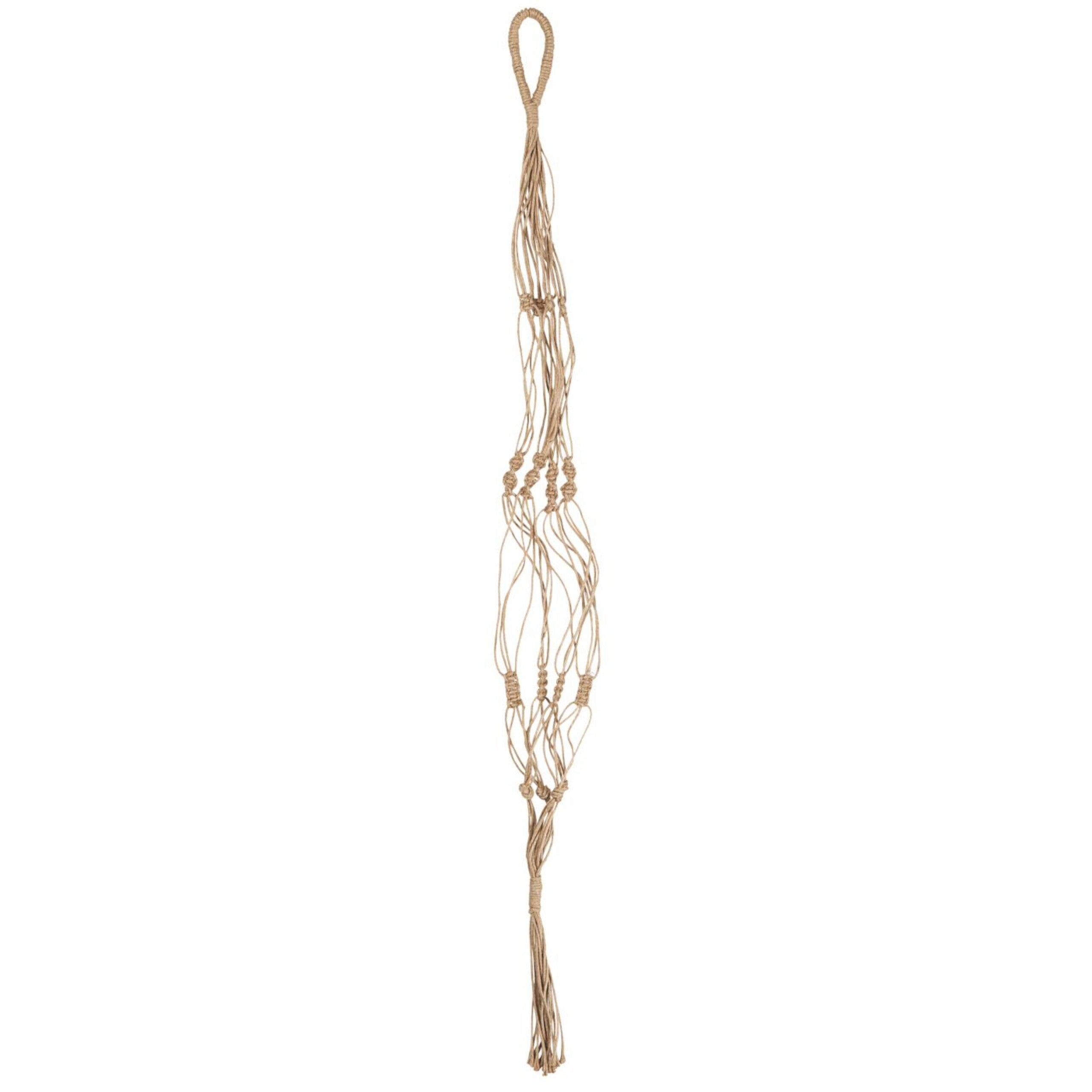 Hänger für Blumentopf aus Jute (Braun) Ib Laursen