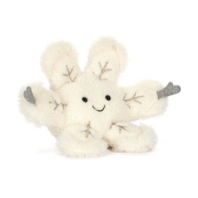 Kuscheltier Schneeflocke "Amuseables" - 21 cm (Weiß) Jellycat