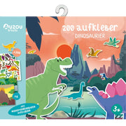 200 Aufkleber - Dinosaurier