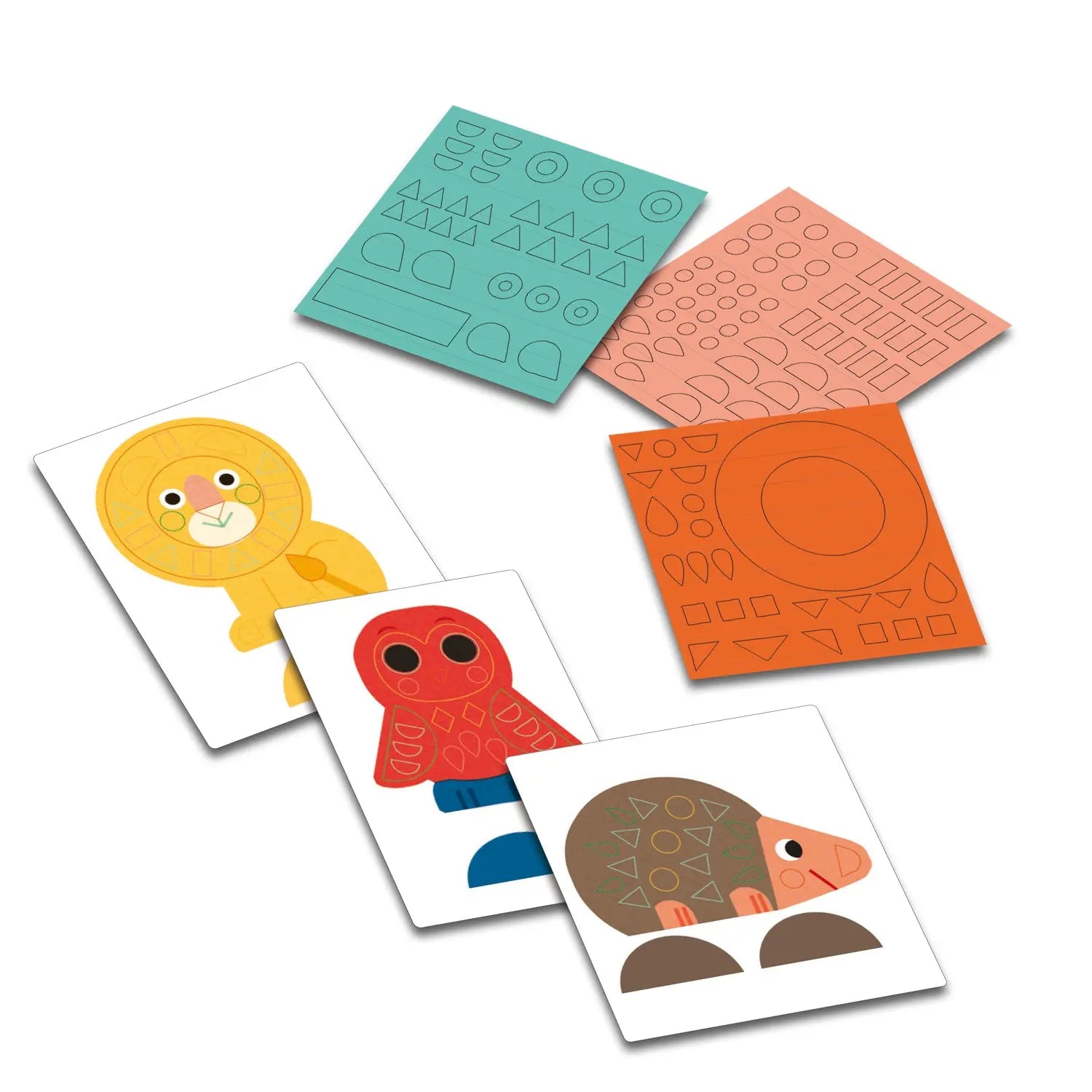 Meine ersten Aufkleber - Zauberhafte Tiere