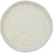 Essteller "Woven" - 27 cm (Off White) GreenGate