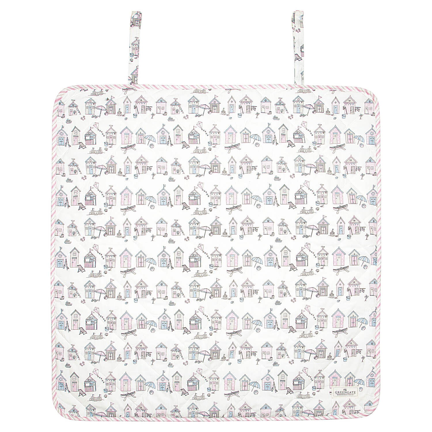 Baby-Wickelauflage "Ellison" (Pale pink) - quadratisch GreenGate