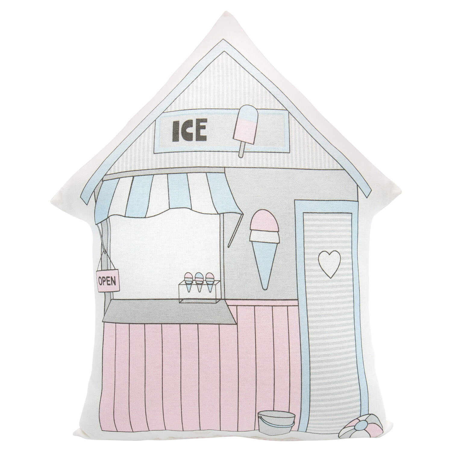 Kissen bedruckt "Ellison" - 30x40cm (White) GreenGate