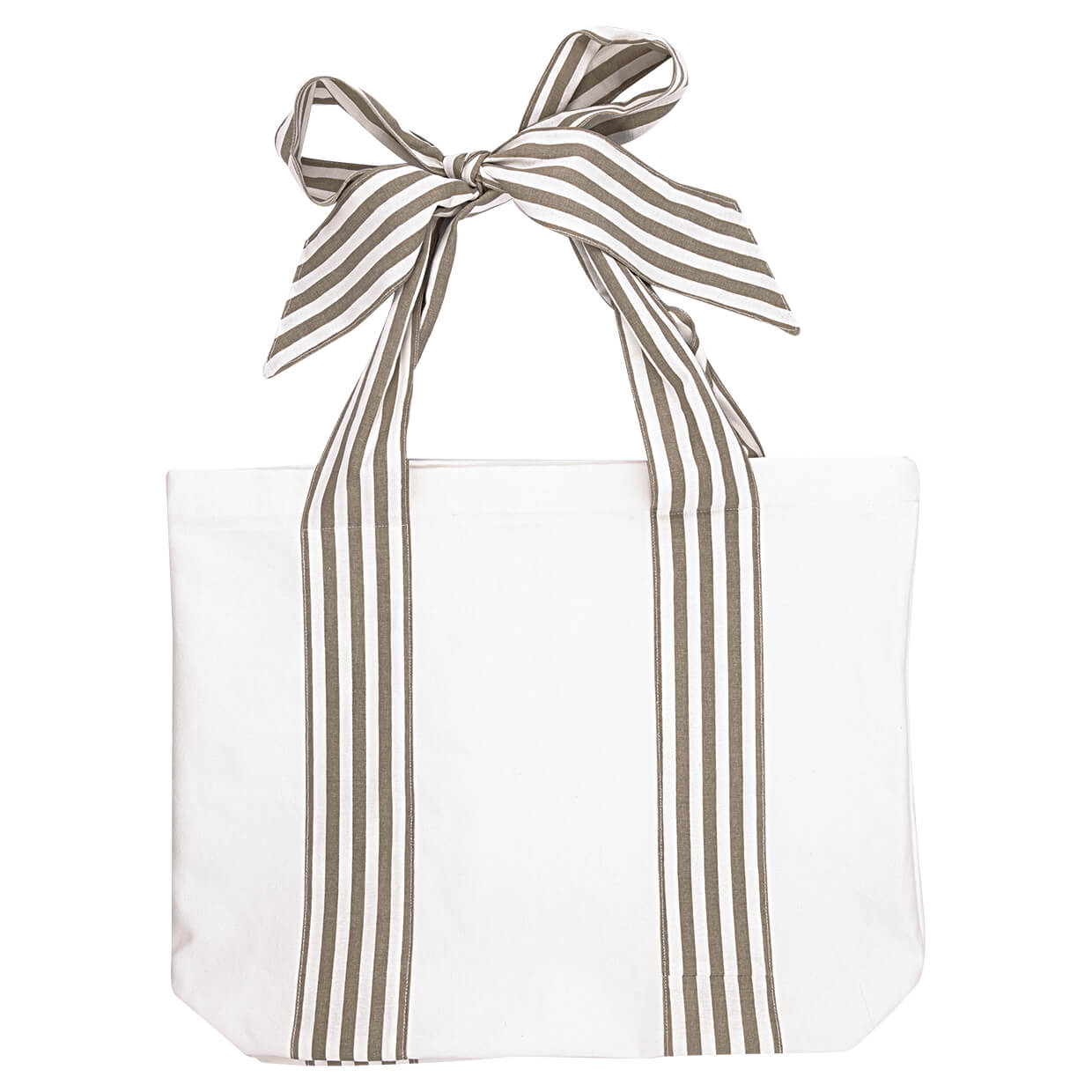 Tragetasche "Stripe" - L (Grau) GreenGate