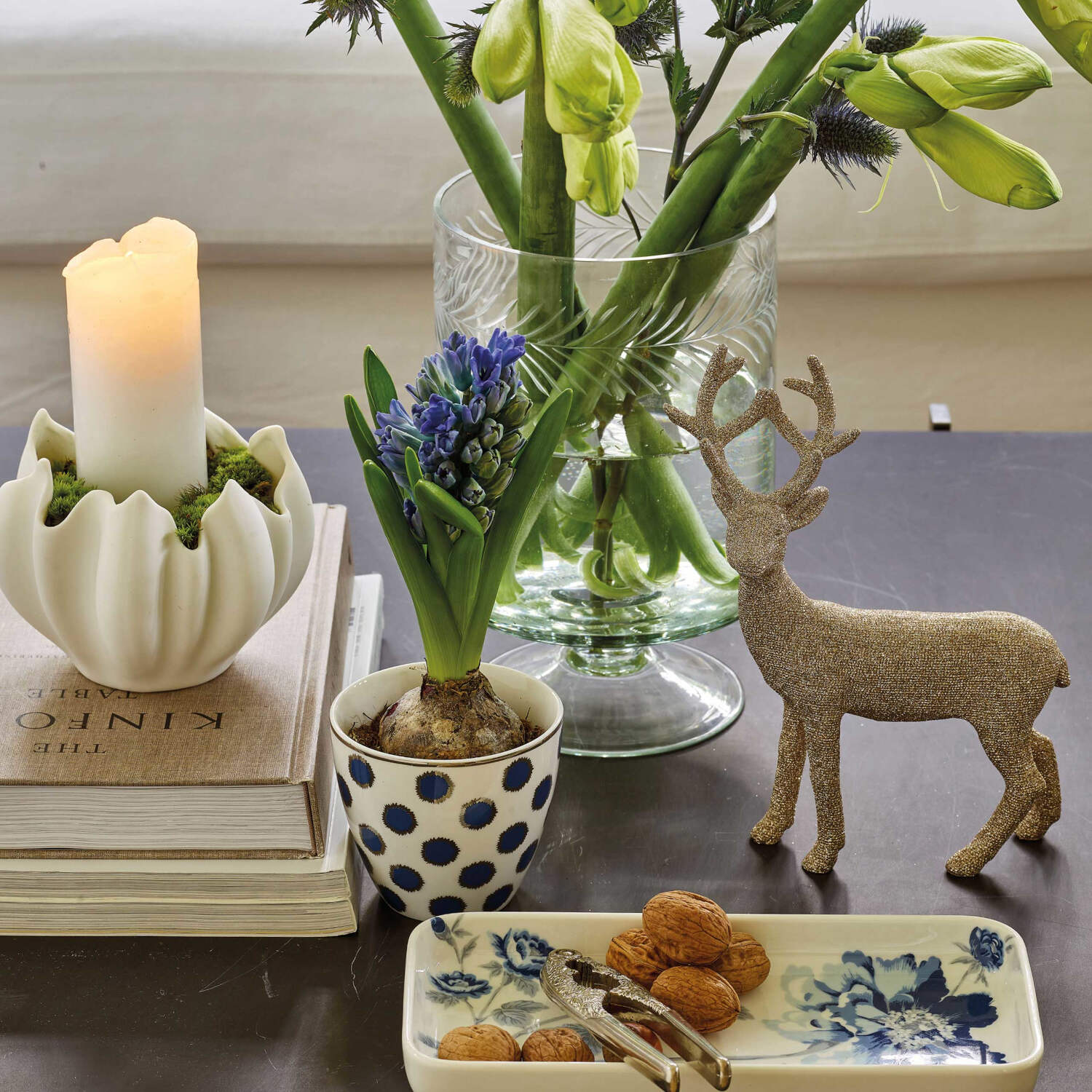 Nylontasche "Charlotte" - 38x10x32 cm (Grey) GreenGate