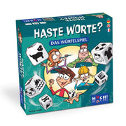 Haste Worte Würfelspiel
