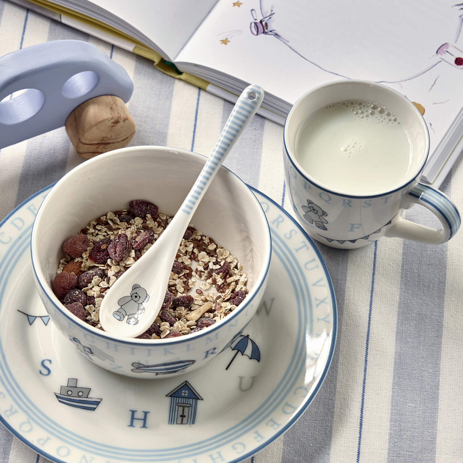 Kinder-Schüssel "Charlie" (Blue) GreenGate