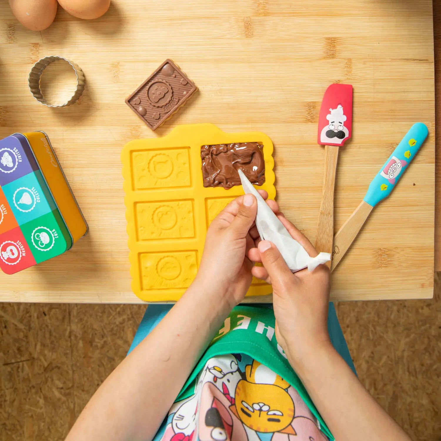 Schokoladen-Keks-Set - 3 tlg.