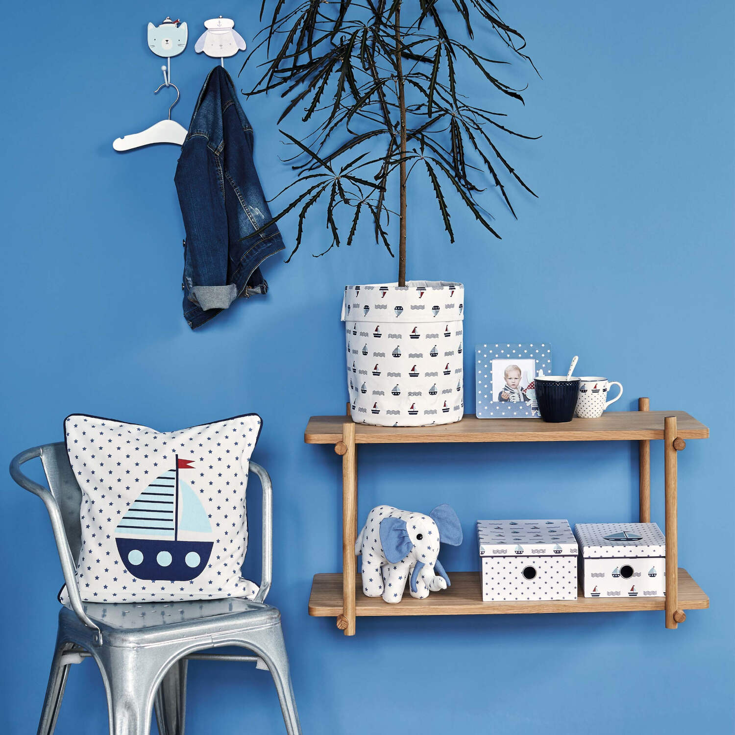 große Aufbewahrungstasche "Noah"  (White) GreenGate