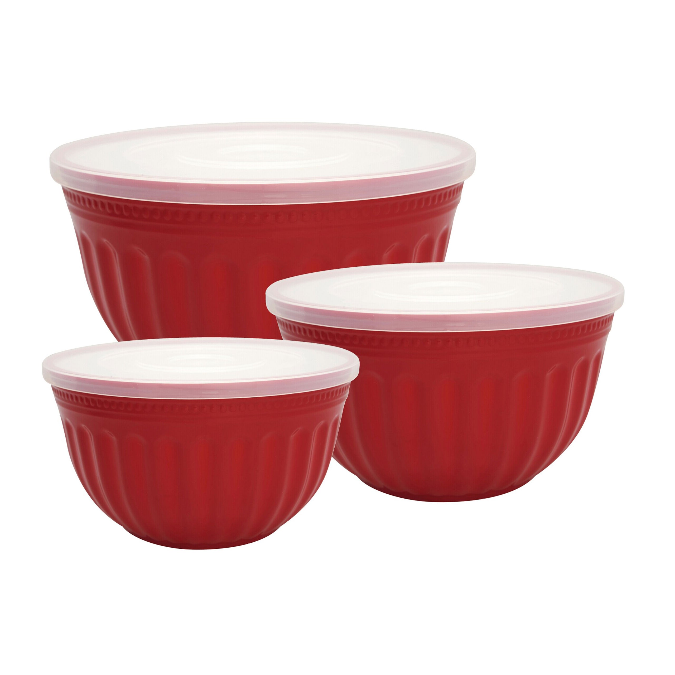 greengate aufbewahrung GreenGate Aufbewahrungsdosen "Alice" (Red) - 3er-Set - GreenGate