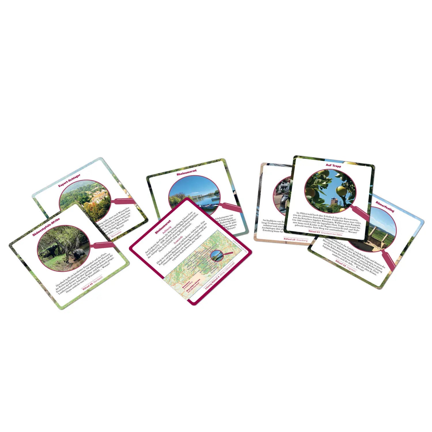 Pfalz - 50 Rätsel mit Ausflugstipps
