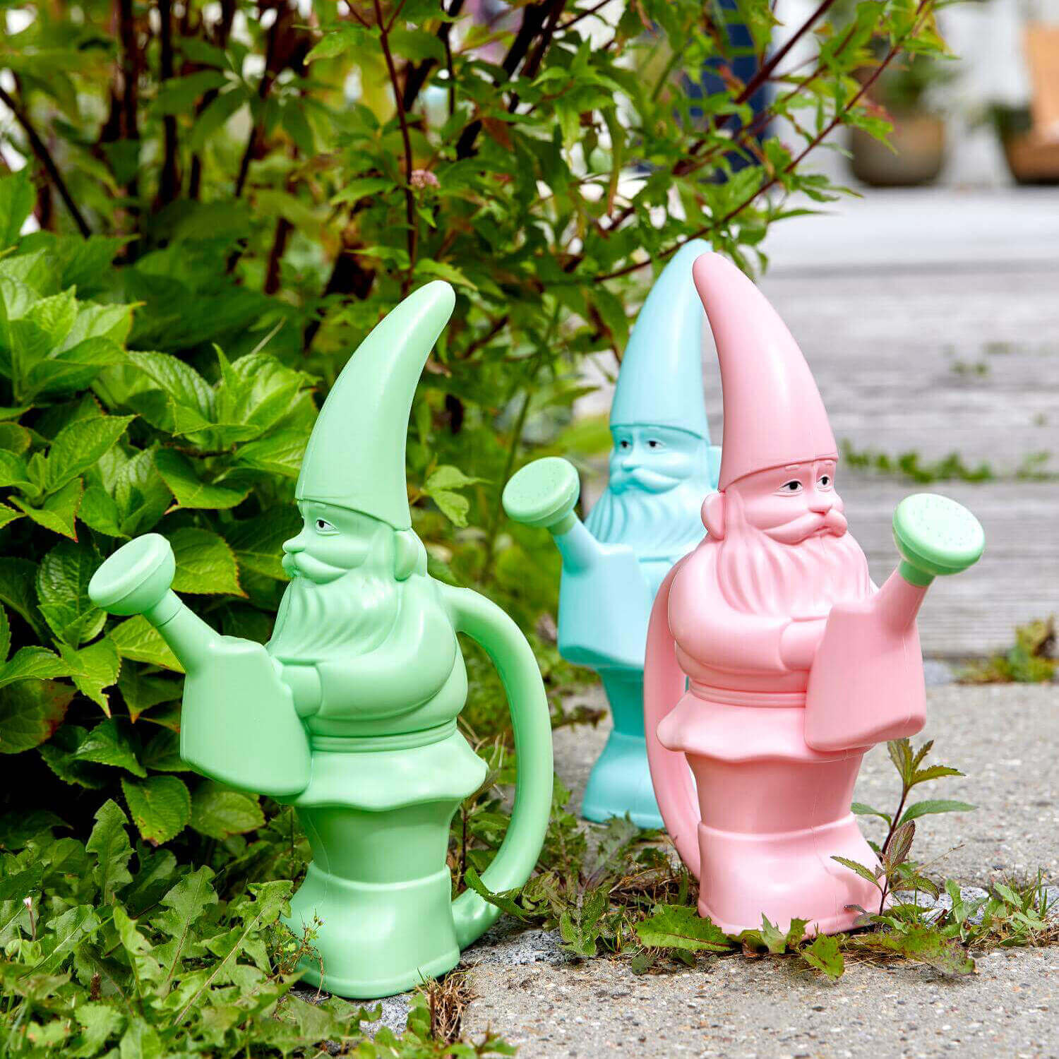 Gießkanne "Gnome/Gartenzwerg" (Grün) Rice