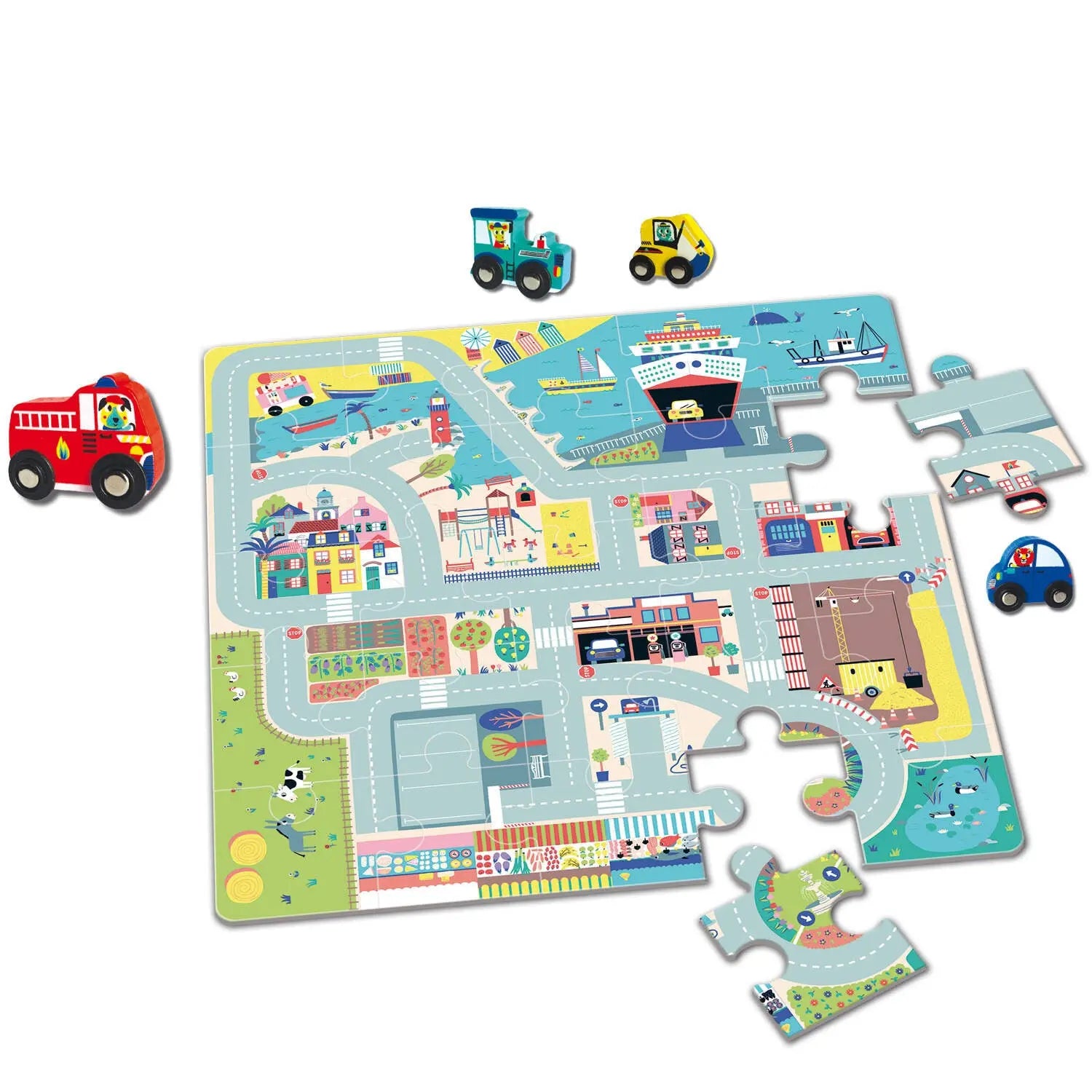 Mein erstes Straßenpuzzle