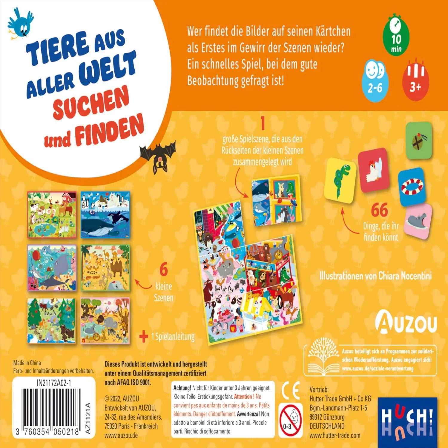 Tiere aus aller Welt suchen und finden