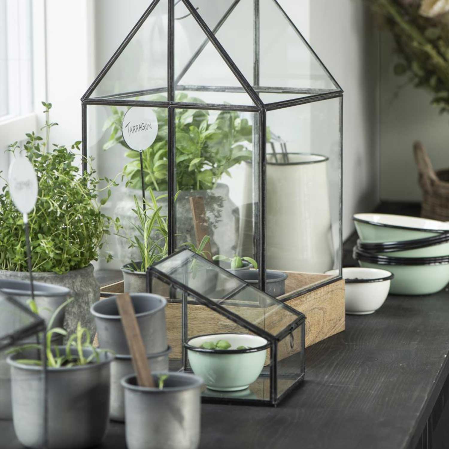 Blumentopf aus Metall - ø8 cm Ib Laursen