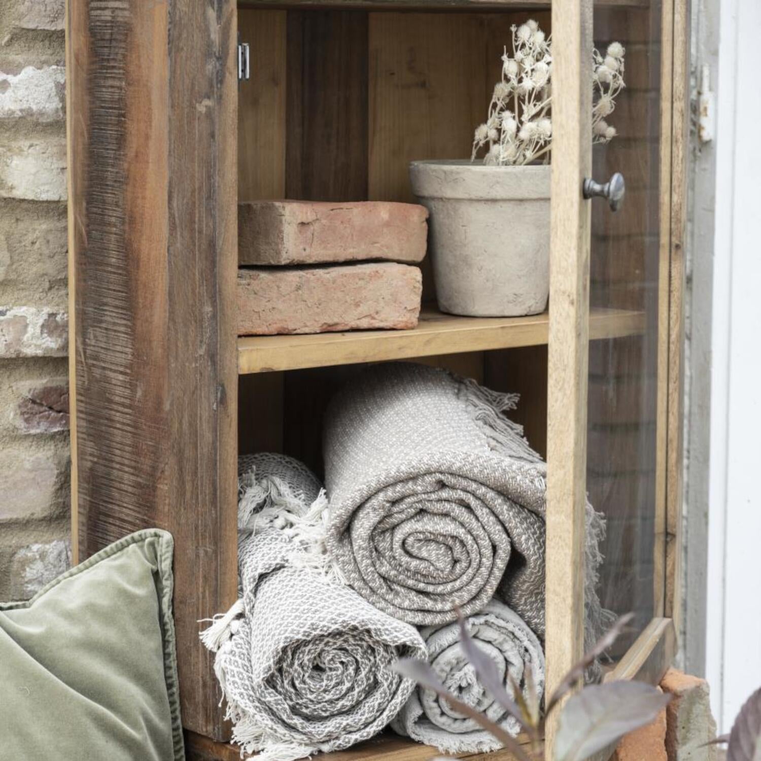 Plaid - 170x130 cm (Hellgrau) Ib Laursen