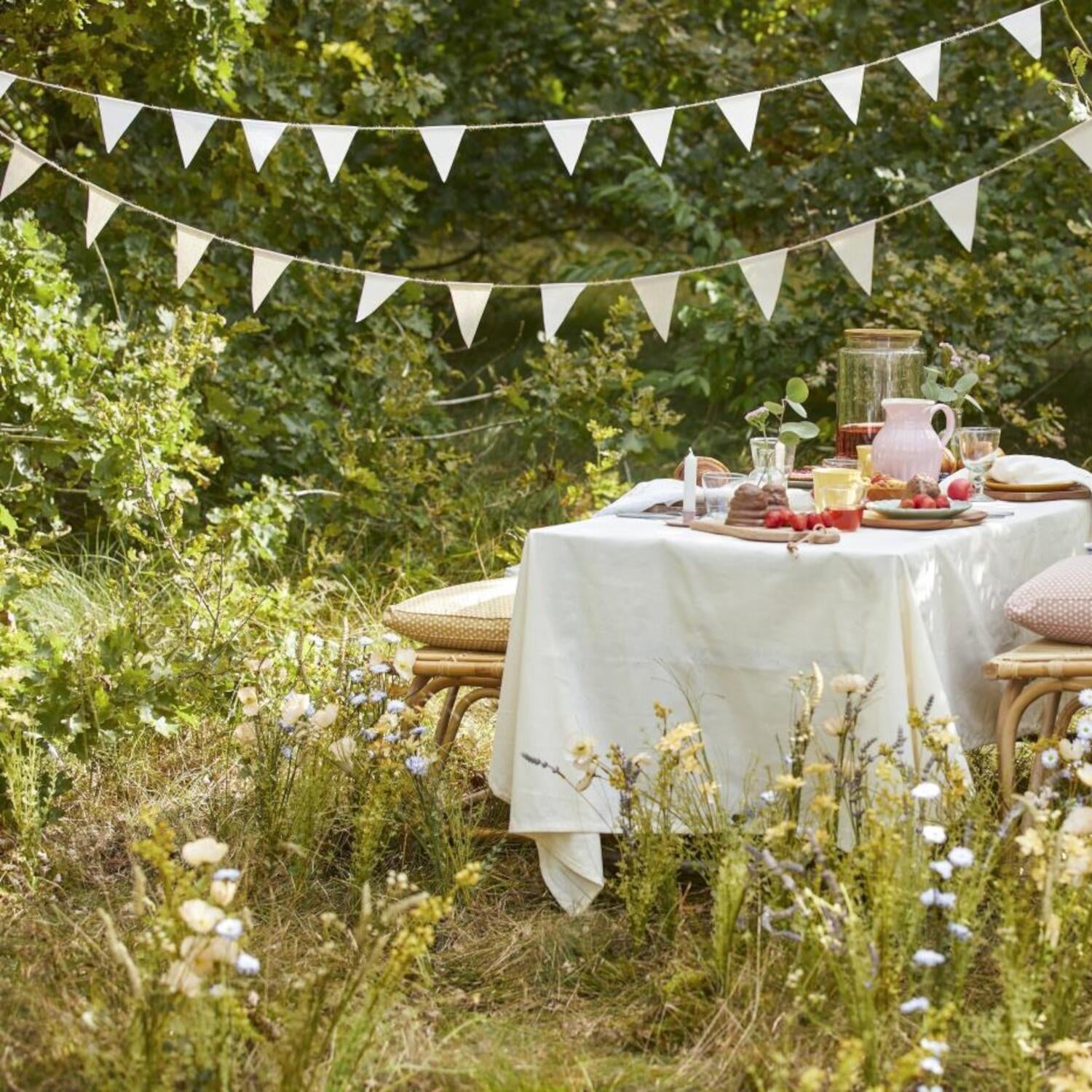 Kerzenhalter für Stabkerze "Blume" (Malva) Ib Laursen