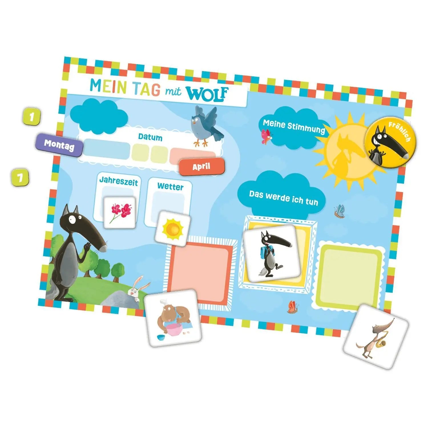 Meine erste Magnetbox - Mein Tag mit Wolf