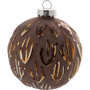 Weihnachtskugel "Estella" - 8 cm (Matte Dark Grey) GreenGate