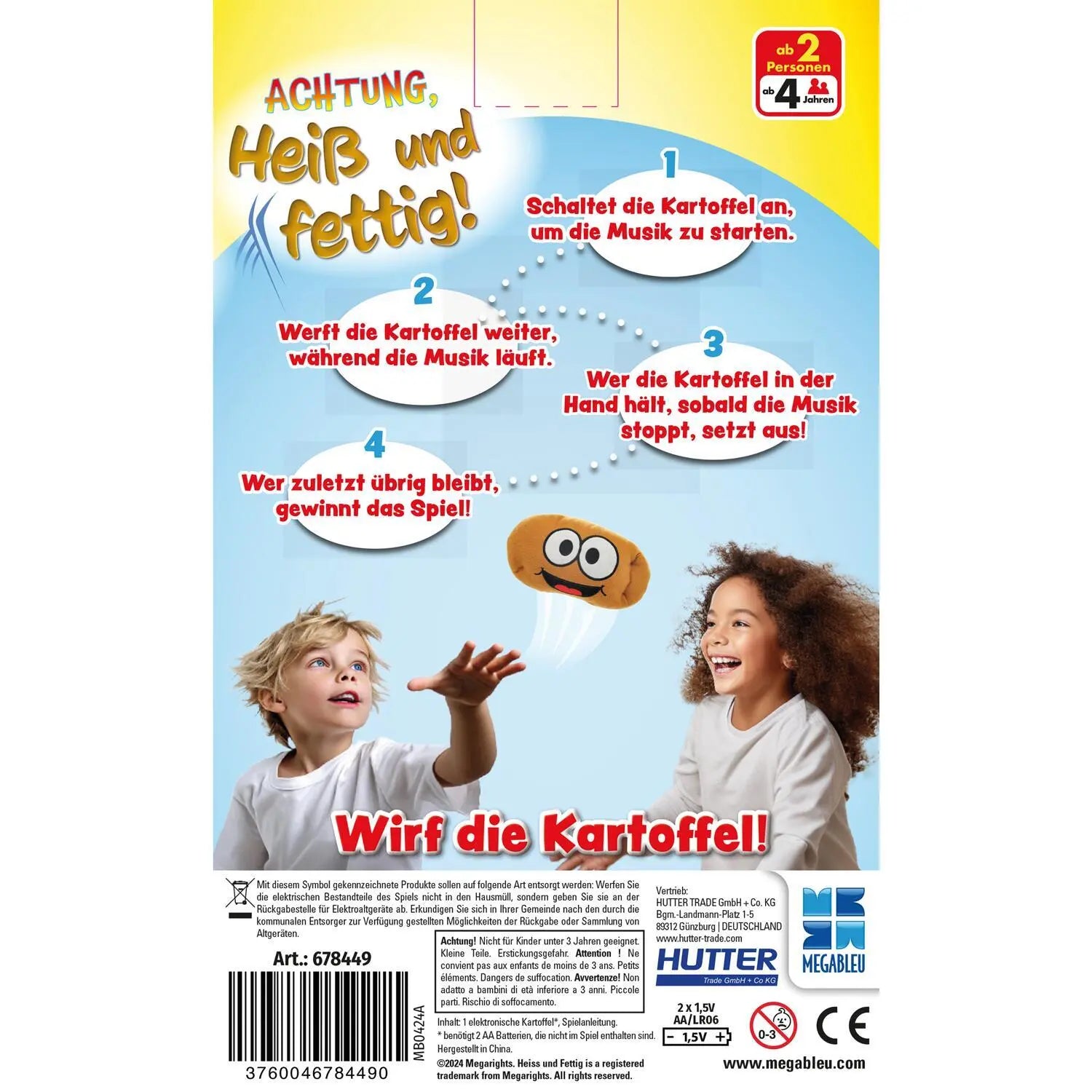 Achtung, heiß und fettig!