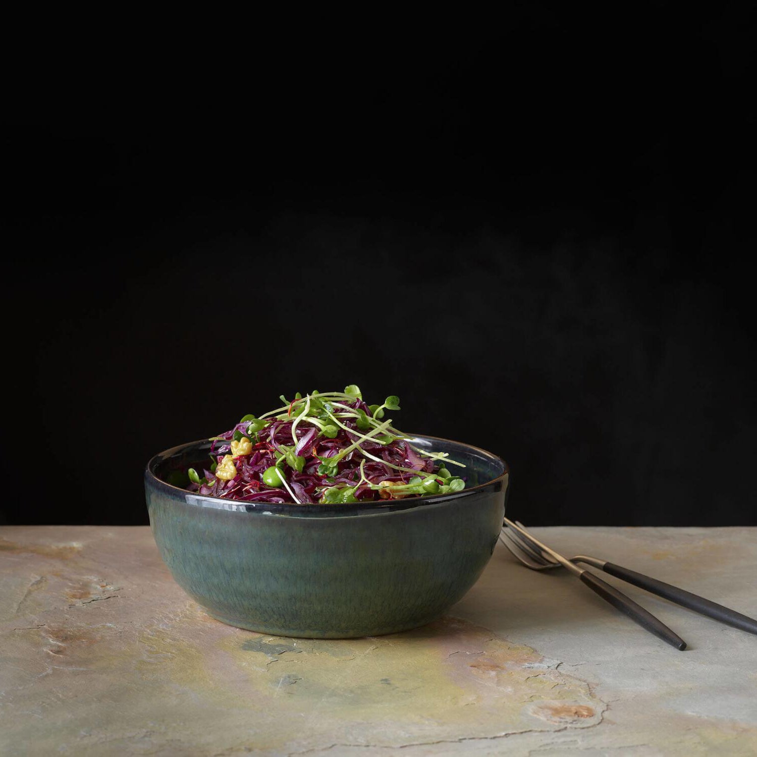 Poke Bowl Schüssel "Ocean" - 18 cm (Dunkelblau)