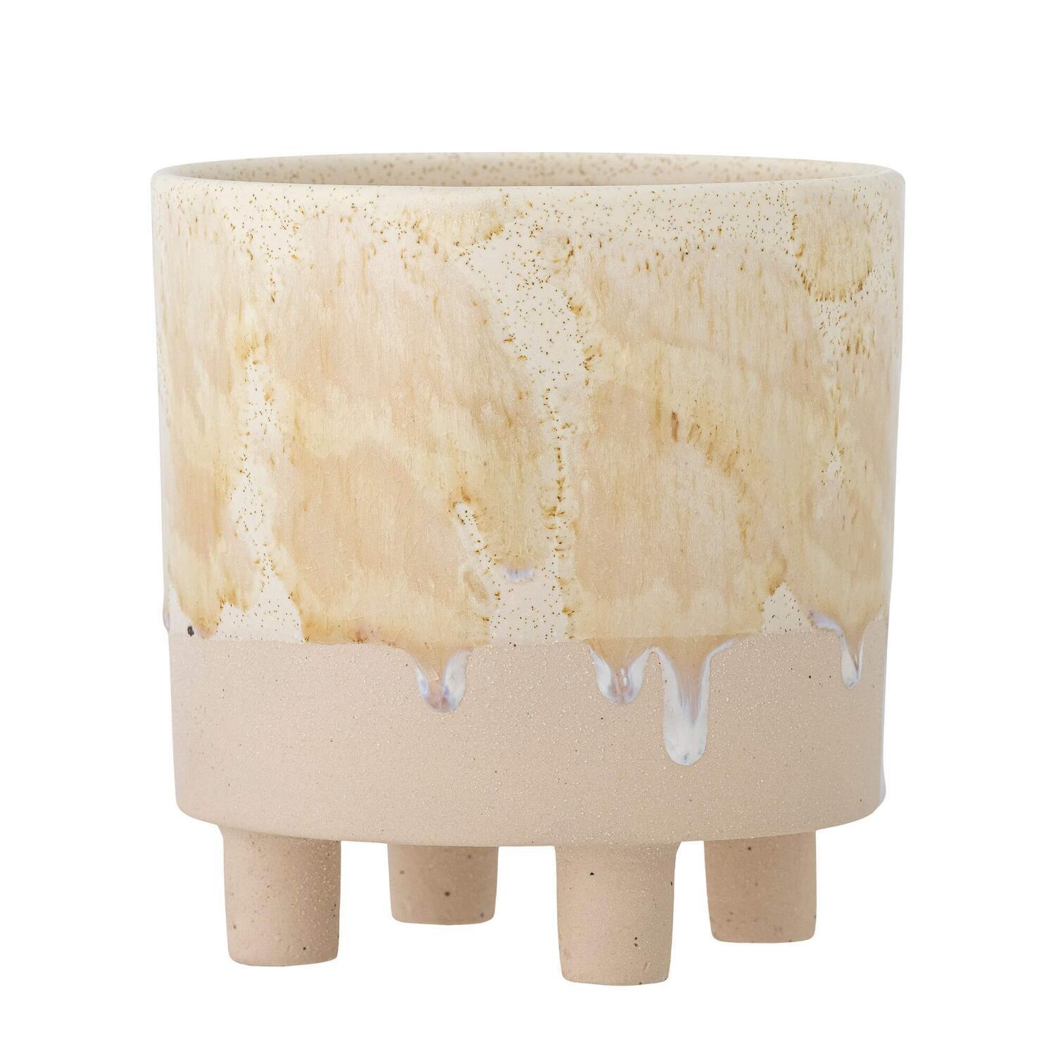 Blumentopf "Imoa" - 15,5x16 cm (Gelb)