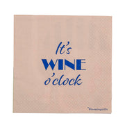 Papierservietten "Wine" - 33x33 cm (Blau)