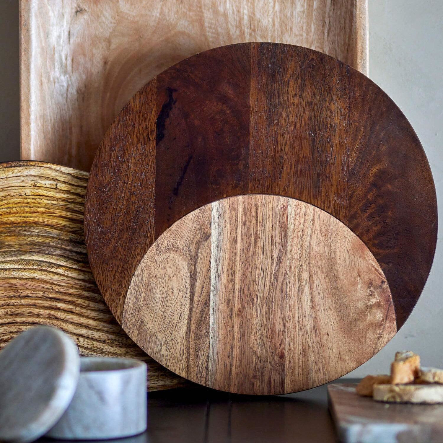 Schneidebrett "Mattis" - 29,5 cm (Braun)