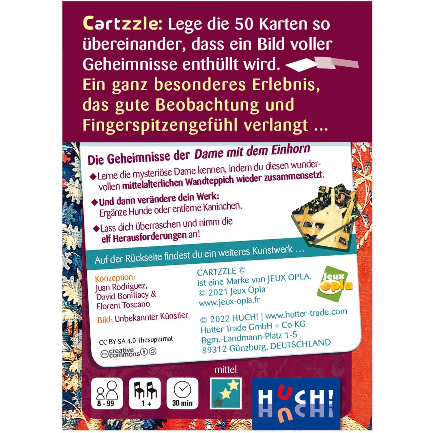 Cartzzle - Die Dame mit dem Einhorn
