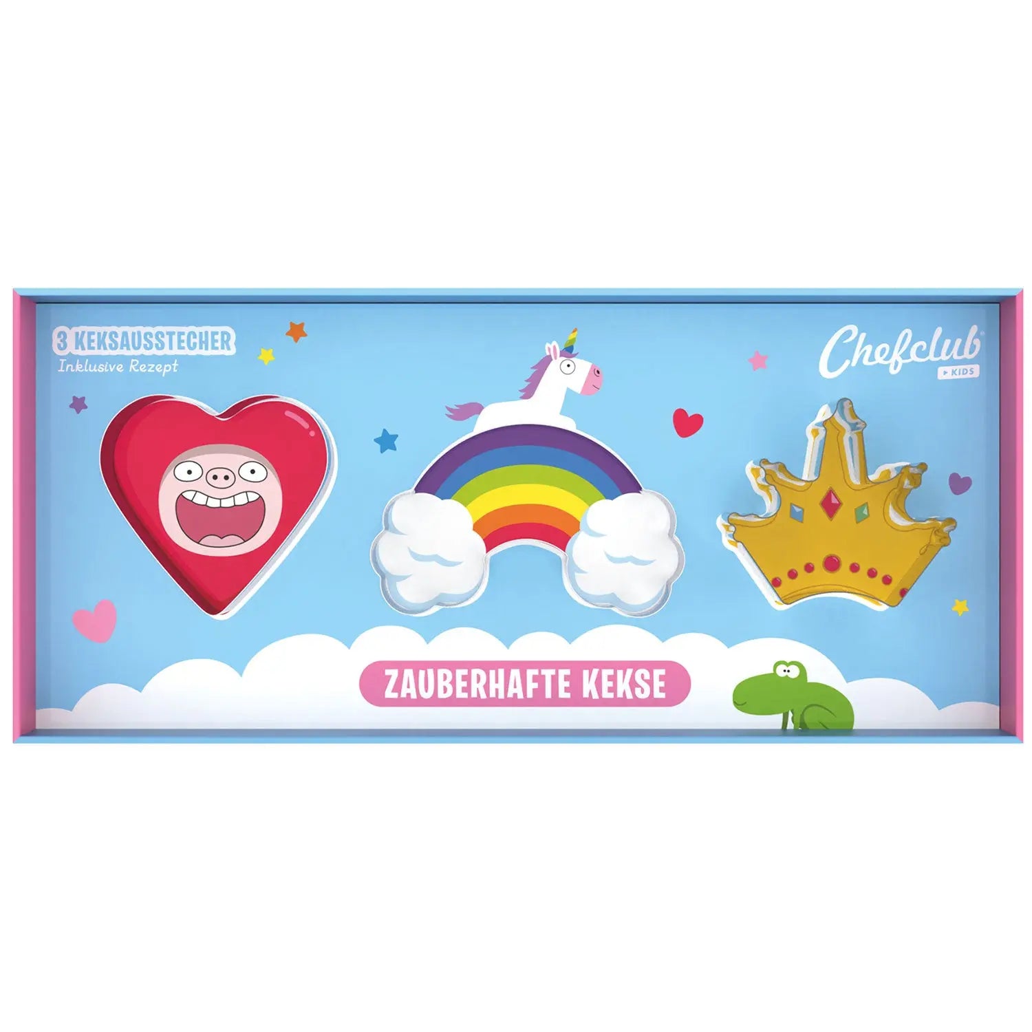 Keksausstecher-Set "Zauberhafte Kekse" - 3-tlg.