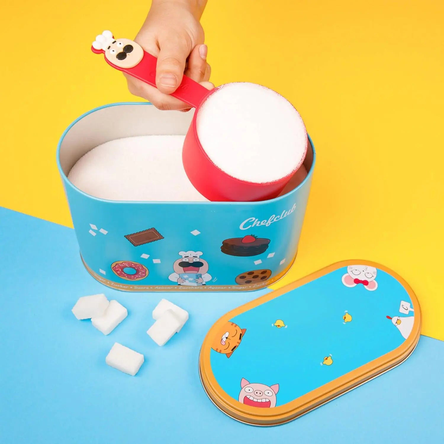 Zuckerdose für 1,5 kg (Blau)