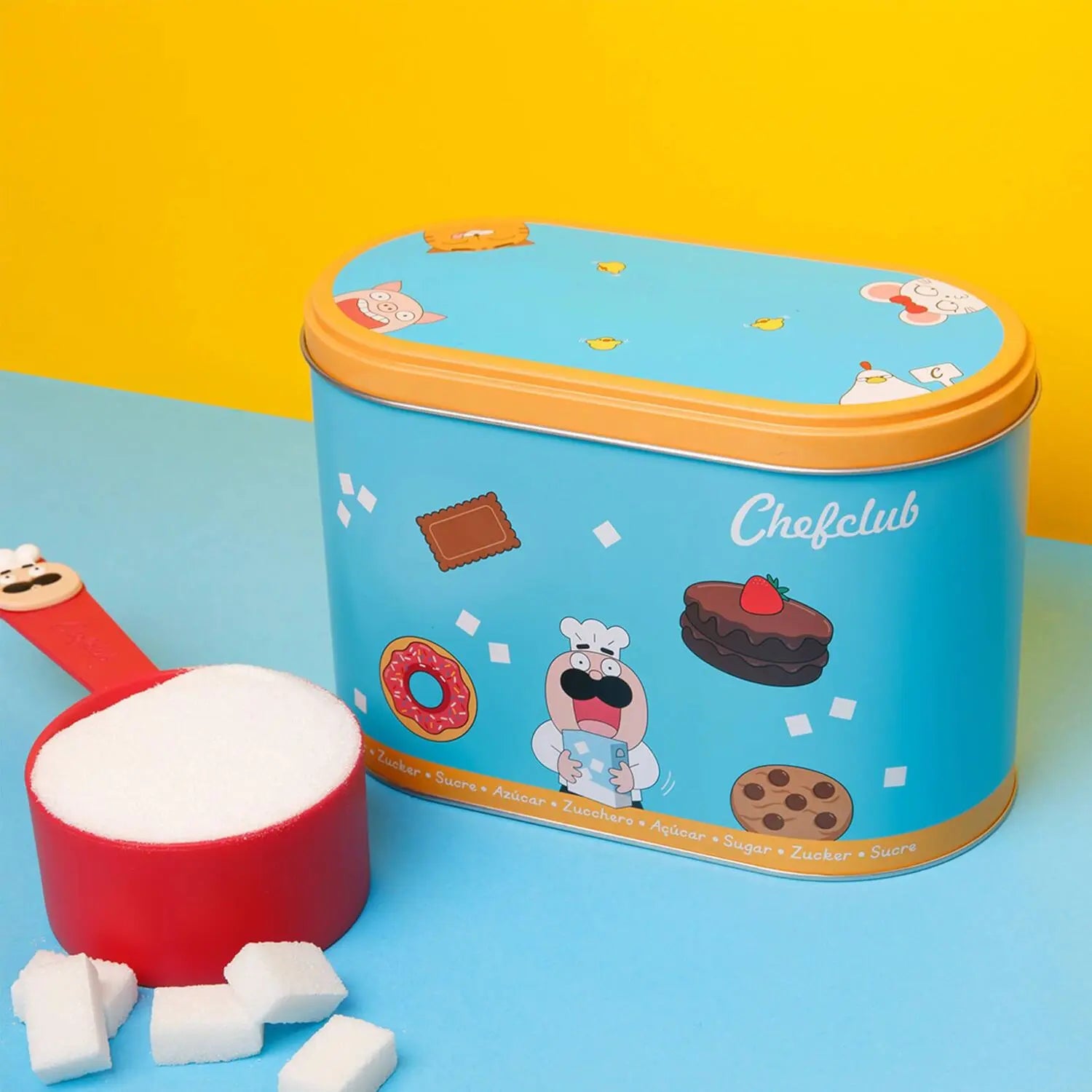 Zuckerdose für 1,5 kg (Blau)